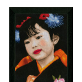 Набор для вышивания нитками LANARTE "JAPANESE GIRL" 
